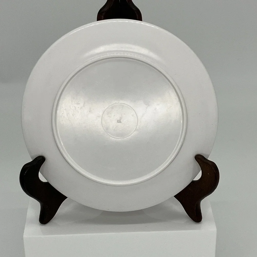 Vtg 70's Gentle Treasures Friendship Melamine Plate Kitschy Cottagecore‎